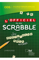 L-officiel du jeu scrabble