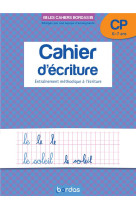 Les cahiers bordas - cahier d'écriture cp