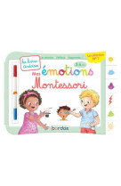 Les livres-ardoises - mes emotions montessori