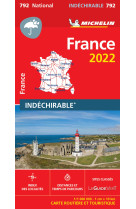 Carte nationale france 2022 - indechirable