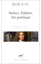 Satires - epitres - art poetique