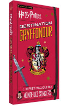 Harry potter - destination gryffondor - coffret magique du monde des sorciers