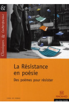 La résistance en poésie - des poèmes pour résister - classiques et contemporains