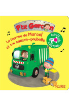 La tournée de marcel et son camion poubelle