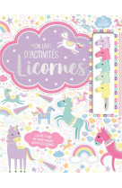 Mon livre d'activites - licornes