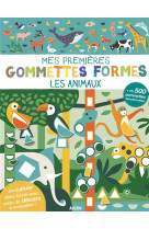 Mes tout premiers autocollants - mes premières gommettes formes - les animaux