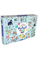 Mon incroyable puzzle en bois - les chiffres