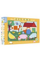 Mon puzzle formes en bois - la ferme