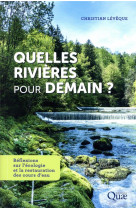 Quelles rivieres pour demain ? - reflexions sur l-ecologie et la restauration des cours d-eau