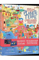 Planete terre - atlas pour les enfants - cartes & videos pour decouvrir le monde et l-espace