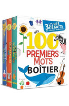 Boitier - mes 100 premiers mots - 3 livres de mots