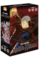 Coffret jujutsu kaisen vol. 1 à 3