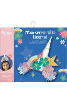 Ma pochette d-artiste - mon serre-tete licorne