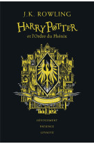 Harry potter - t05 - harry potter et l-ordre du phenix - poufsouffle