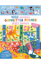 1000 premieres gommettes formes - bebes animaux