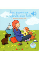 Mes premieres comptines avec bebe - livre sonore avec 6 puces - des 1 an