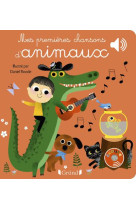 Mes premieres chansons d-animaux - livre sonore avec 6 puces - des 1 an