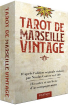 Coffret tarot de marseille vintage