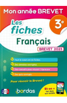 Mon annee brevet les fiches francais 3e