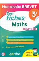 Mon annee brevet les fiches maths 3e