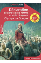 Declaration des droits de la femme et de la citoyenne