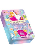 Ma boite a stickers - princesses - avec plus de 1000 stickers !