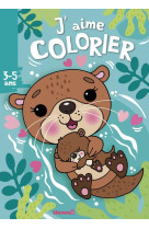 J-aime colorier (3-5 ans) (loutres)