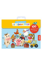 Ma pochette de gommettes - 100 gommettes a la ferme