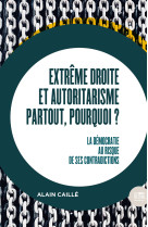 Extreme droite et autoritarisme partout, pourquoi ? - la democratie au risque de ses contradictions