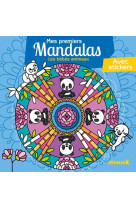 Mes premiers mandalas - les bébés animaux - avec stickers