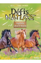 Agenda défis nature 2023-2024 - chevaux