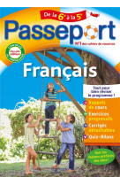 Passeport - français - de la 6e à la 5e - cahier de vacances 2024