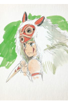 Papeterie ghibli - carnet ghibli : princesse mononoke