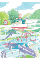 Papeterie ghibli - carnet ghibli : ponyo sur la falaise