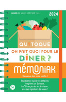 On fait quoi pour le dîner ? avec quitoque janv.-déc. 2024 liste de courses inclus