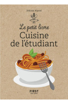 Petit livre de - cuisine de l-etudiant ne