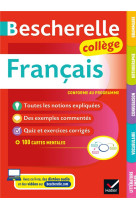 Bescherelle college - francais (6e, 5e, 4e, 3e) - grammaire, orthographe, conjugaison, vocabulaire,