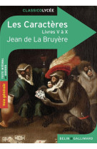 Les caractères (livres v à x)