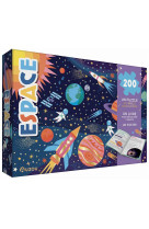 Espace : un puzzle - un livre - un poster