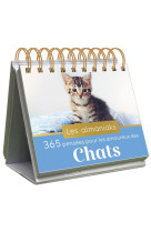 Almaniak inspiration 365 pensees pour les amoureux des chats- calendrier, une belle photo par jour