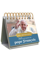 Almaniak 365 preceptes du pape francois, calendrier une page par jour