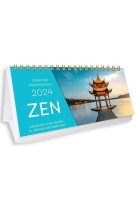 Semainier panoramique - zen 2024, une page par jour