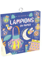 Pochette epaisse - lampions en papier