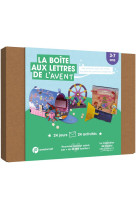 Boite aux lettres de l-avent - la boite a magie - calendrier de l-avent 3+