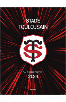 Calendrier mural stade toulousain 2024