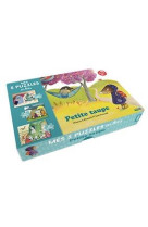 Mes 3 puzzles en bois - petite taupe