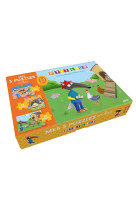 Mes 3 puzzles en bois p'tit loup