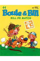 Boule et bill - tome 11 - bill de match / edition spéciale (indispensables 2024)