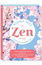 Agenda loisirs zen 2023 avec 70 pages de conseils et d-exercices pour une annee sereine