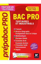 Prépabacpro - bac pro tertiaires et industriels - matières générales - révision et entraînement